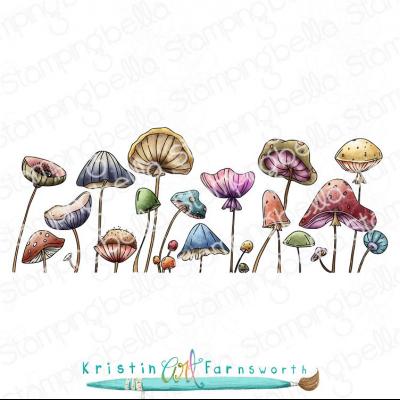 Stamping Bella Stempel - Mushroom Border